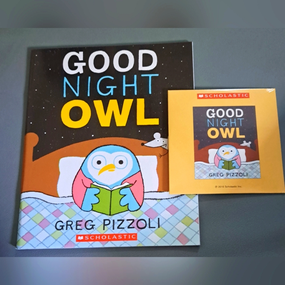 New Scholastic Good Night Owl Book and CD Set